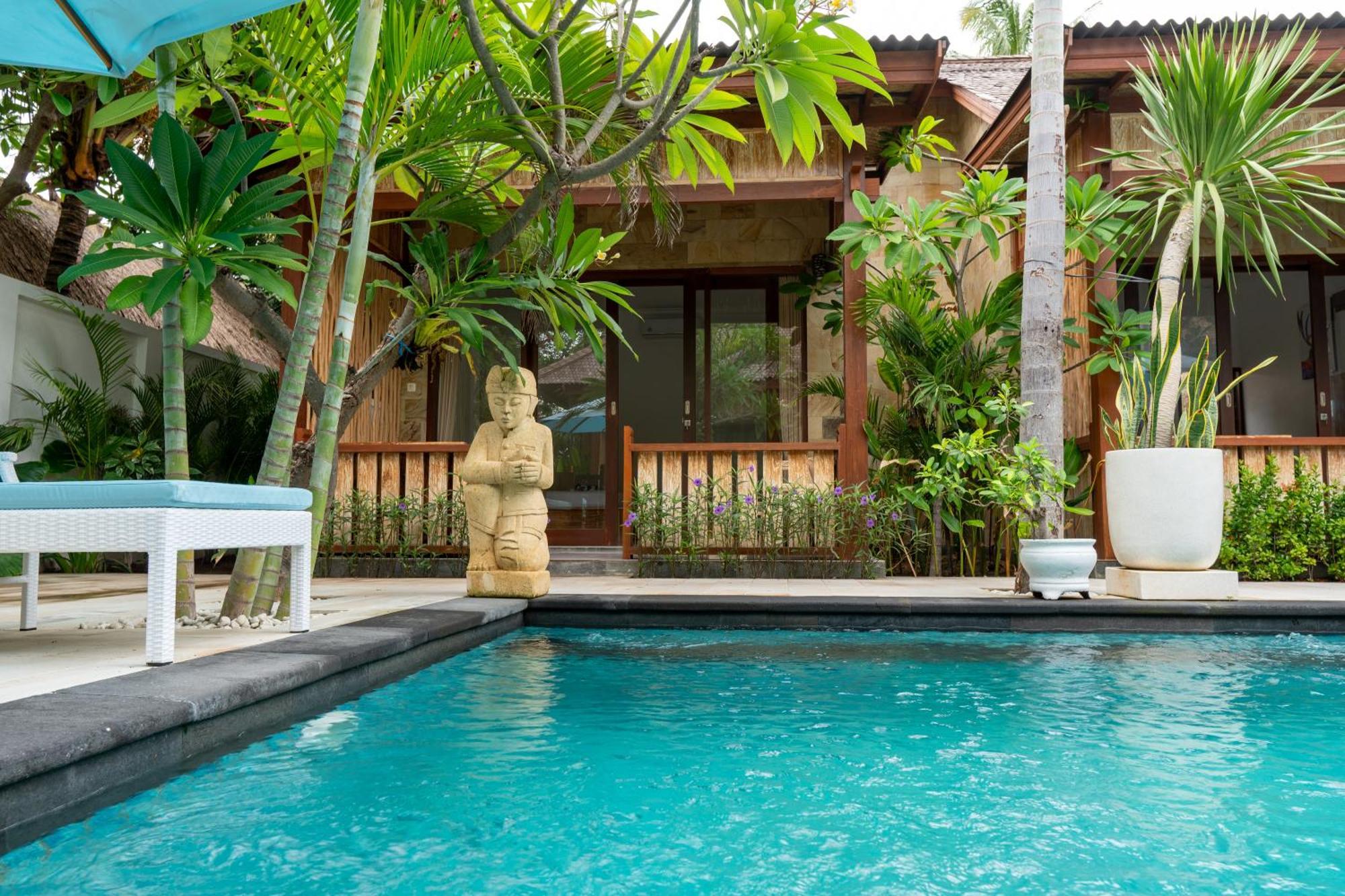 Villa Tahid Gili Air Exterior foto